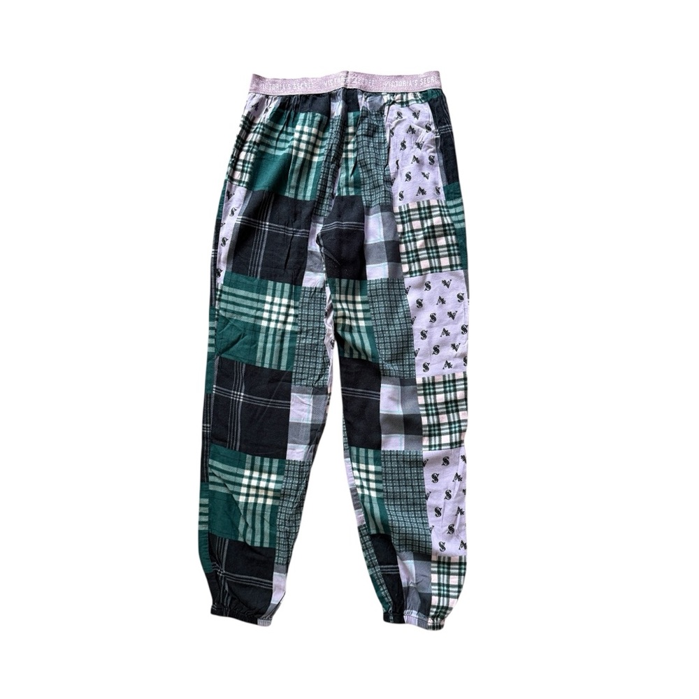 Victoria's Secret Patchwork Pajama Pants XS - Picture 5 of 5